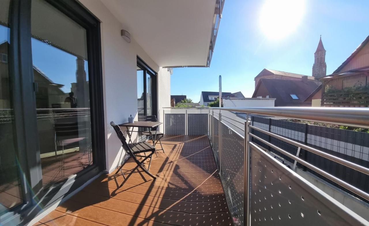 Flat11 4-Zi Wohnung Messe Karlsruhe Rheinstetten Exterior foto